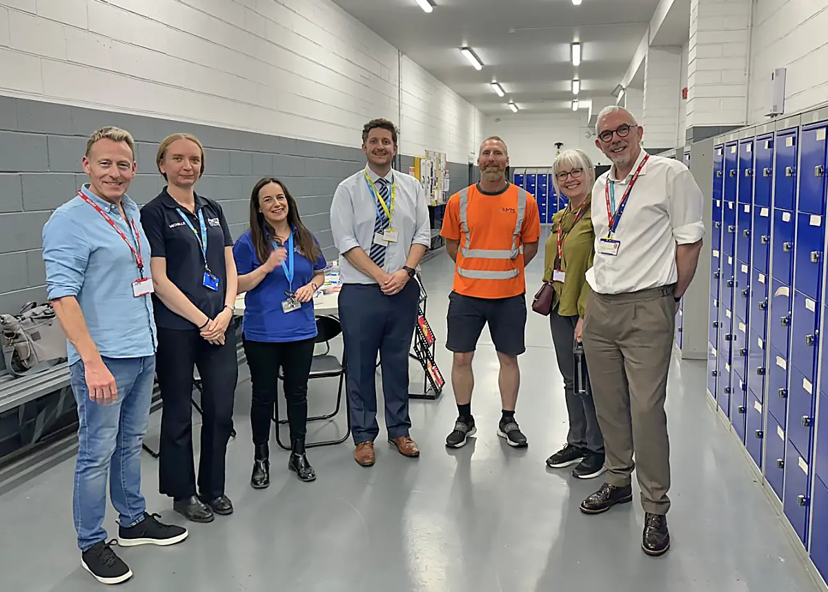 Medway Health Team visit MTS Head Office - MTS Cleansing Services Ltd